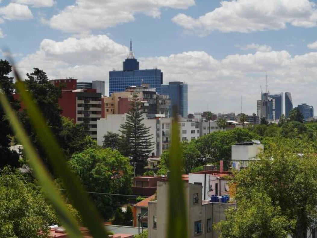 Pequena Habitacion Frida - Design Cdmx - Areas Comunes Compartidas Apartment Mexico City Luaran gambar